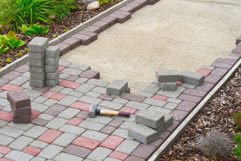 Brick Walkway Installation in Fairfield County, CT